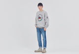 ロマンティッククラウン(ROMANTIC CROWN) CLASSIC LOGO SWEATSHIRT_GREY