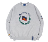 ロマンティッククラウン(ROMANTIC CROWN) CLASSIC LOGO SWEATSHIRT_GREY