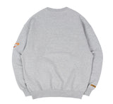 ロマンティッククラウン(ROMANTIC CROWN) CLASSIC LOGO SWEATSHIRT_GREY