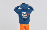 ロマンティッククラウン(ROMANTIC CROWN) 21C BOYS BIG LOGO HOOD_BLUE