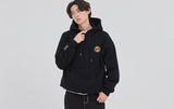 ロマンティッククラウン(ROMANTIC CROWN) 21C BOYS BIG LOGO HOOD_BLACK