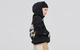 ロマンティッククラウン(ROMANTIC CROWN) 21C BOYS BIG LOGO HOOD_BLACK