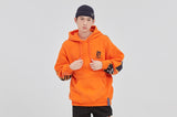 ロマンティッククラウン(ROMANTIC CROWN) 21C BOYS JACQUARD HOOD_ORANGE