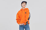 ロマンティッククラウン(ROMANTIC CROWN) 21C BOYS JACQUARD HOOD_ORANGE