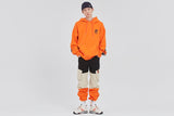 ロマンティッククラウン(ROMANTIC CROWN) 21C BOYS JACQUARD HOOD_ORANGE