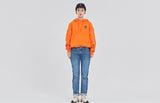 ロマンティッククラウン(ROMANTIC CROWN) 21C BOYS JACQUARD HOOD_ORANGE