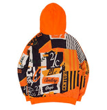 ロマンティッククラウン(ROMANTIC CROWN) 21C BOYS JACQUARD HOOD_ORANGE