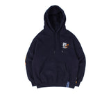 ロマンティッククラウン(ROMANTIC CROWN) 21C BOYS JACQUARD HOOD_NAVY