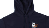 ロマンティッククラウン(ROMANTIC CROWN) 21C BOYS JACQUARD HOOD_NAVY