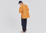 ロマンティッククラウン(ROMANTIC CROWN)  CORDUROY WIDE SHIRT_YELLOW