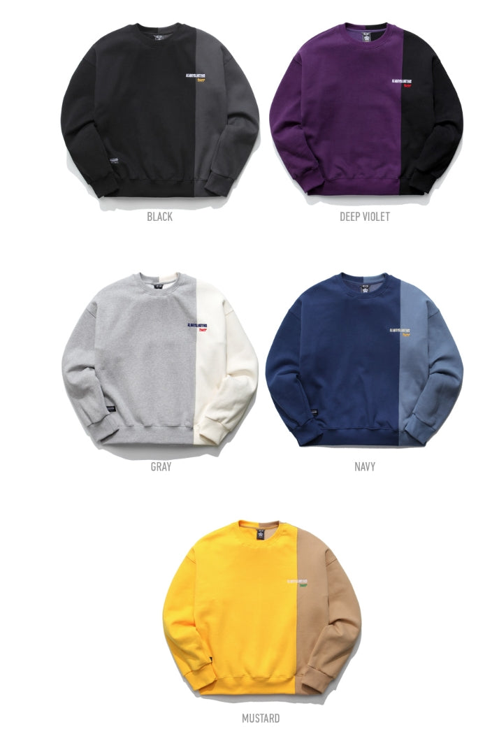 ティーダヴリューエヌ(TWN) QUARTER SWEATSHIRTS YMMT3187