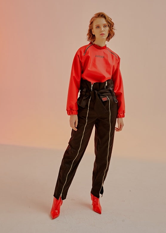 オージーオーディー(OZOD) OPEN ZIPPER PANTS