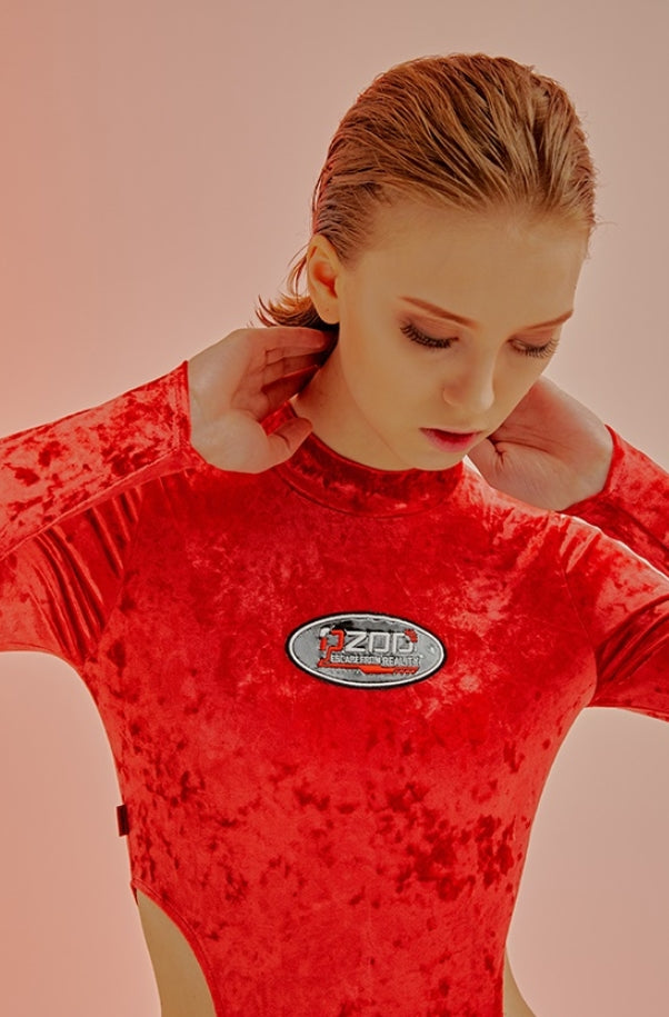 オージーオーディー(OZOD) VELVET BODYSUIT