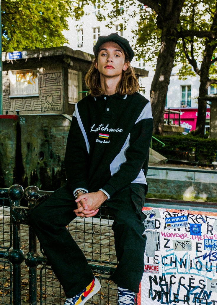 シディスコンマ(SHETHISCOMMA) BING BACK POLO T