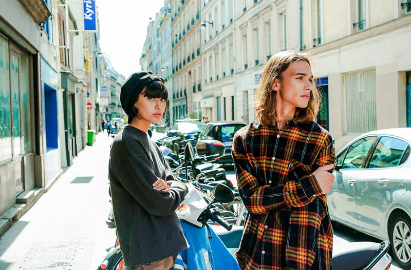 シディスコンマ(SHETHISCOMMA) BLACK CHECK SH