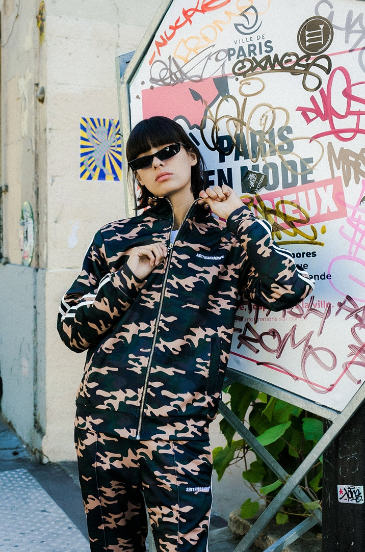 シディスコンマ(SHETHISCOMMA) RETRO CAMO JERSEY