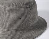 マスノウン(MASSNOUN) MSNU CORDUROY BUCKET HAT MFNAC001-GY