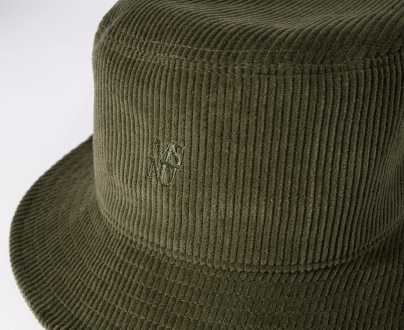 マスノウン(MASSNOUN) MSNU CORDUROY BUCKET HAT MFNAC001-KK