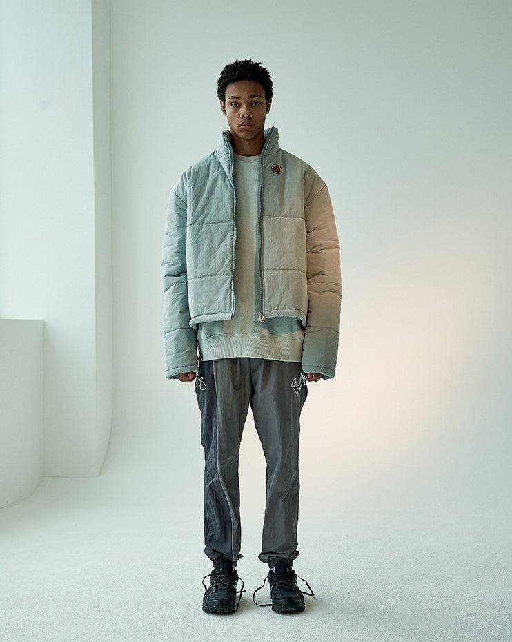 オベルー(OVERR) 19FW RUBBER PATCH MINT SHORT PADDING