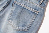 セイントペイン(SAINTPAIN)  SP SAND WASHED STANDARD FIT DENIM-BLUE