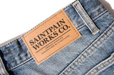 セイントペイン(SAINTPAIN)  SP SAND WASHED STANDARD FIT DENIM-BLUE