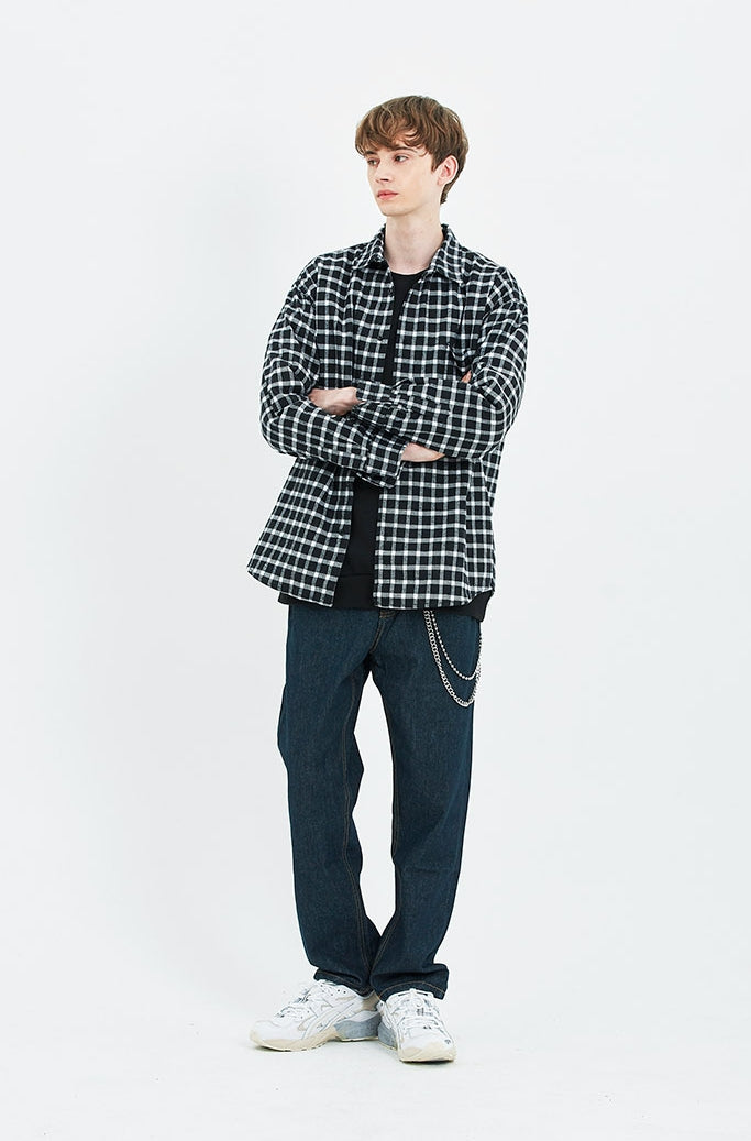 セイントペイン(SAINTPAIN)  SP NON WASH STANDARD FIT DENIM-INDIGO