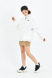 セイントペイン(SAINTPAIN) SP POLAR FLEECE HALF ZIPUP-WHITE