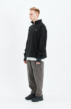 セイントペイン(SAINTPAIN) SP POLAR FLEECE HALF ZIPUP-BLACK