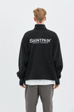 セイントペイン(SAINTPAIN) SP POLAR FLEECE HALF ZIPUP-BLACK