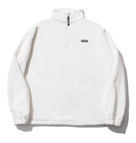 セイントペイン(SAINTPAIN) SP POLAR FLEECE HALF ZIPUP-WHITE