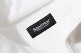 セイントペイン(SAINTPAIN) SP POLAR FLEECE HALF ZIPUP-WHITE