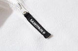 セイントペイン(SAINTPAIN) SP POLAR FLEECE HALF ZIPUP-WHITE