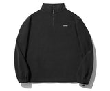 セイントペイン(SAINTPAIN) SP POLAR FLEECE HALF ZIPUP-BLACK