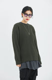 セイントペイン(SAINTPAIN)  SP STANDARD SINGLE KNIT-KHAKI