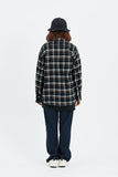 セイントペイン(SAINTPAIN) SP WIDE CHECK SHIRTS-BLACK