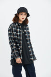 セイントペイン(SAINTPAIN) SP WIDE CHECK SHIRTS-BLACK