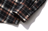 セイントペイン(SAINTPAIN) SP WIDE CHECK SHIRTS-BLACK