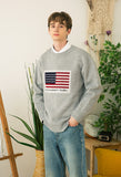 セイントペイン(SAINTPAIN) SP AMERICAN SINGLE KNIT-GRAY