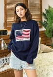 セイントペイン(SAINTPAIN) SP AMERICAN SINGLE KNIT-NAVY