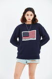 セイントペイン(SAINTPAIN) SP AMERICAN SINGLE KNIT-NAVY