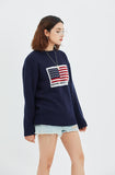 セイントペイン(SAINTPAIN) SP AMERICAN SINGLE KNIT-NAVY