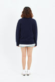 セイントペイン(SAINTPAIN) SP AMERICAN SINGLE KNIT-NAVY