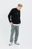 セイントペイン(SAINTPAIN) SP MOCK NECK KNIT-BLACK