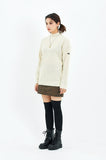 セイントペイン(SAINTPAIN) SP MOCK NECK KNIT-BEIGE