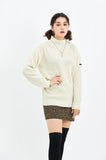 セイントペイン(SAINTPAIN) SP MOCK NECK KNIT-BEIGE