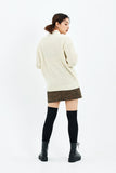 セイントペイン(SAINTPAIN) SP MOCK NECK KNIT-BEIGE