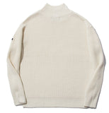 セイントペイン(SAINTPAIN) SP MOCK NECK KNIT-BEIGE