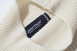 セイントペイン(SAINTPAIN) SP MOCK NECK KNIT-BEIGE