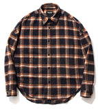 セイントペイン(SAINTPAIN) SP OVER SIZED POCKET SHIRTS-ORANGE