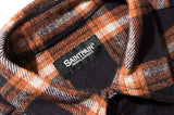 セイントペイン(SAINTPAIN) SP OVER SIZED POCKET SHIRTS-ORANGE